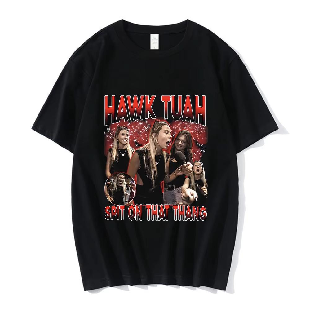 Hawk Tuah Spit on That Thang Funny Girls Meme Graphic T-Shirt Men Women Casual Cotton Oversized Short Sleeve T-shirts Streetw... S разноцветный
Hawk Tuah Spit on That Thang Funny Girls Meme Graphic T-Shirt Men Women Casual Cotton Oversized Short Sleeve T-shirts Streetw... S разноцветный
