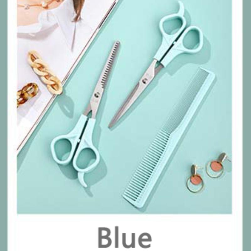 3 шт./компл. парикмахерские ножницы для салона, набор парикмахерских ножниц, инструмент для стрижки, истончения волос, расческа, парикмахерские аксессуары синий
3 шт./компл. парикмахерские ножницы для салона, набор парикмахерских ножниц, инструмент для стрижки, истончения волос, расческа, парикмахерские аксессуары синий