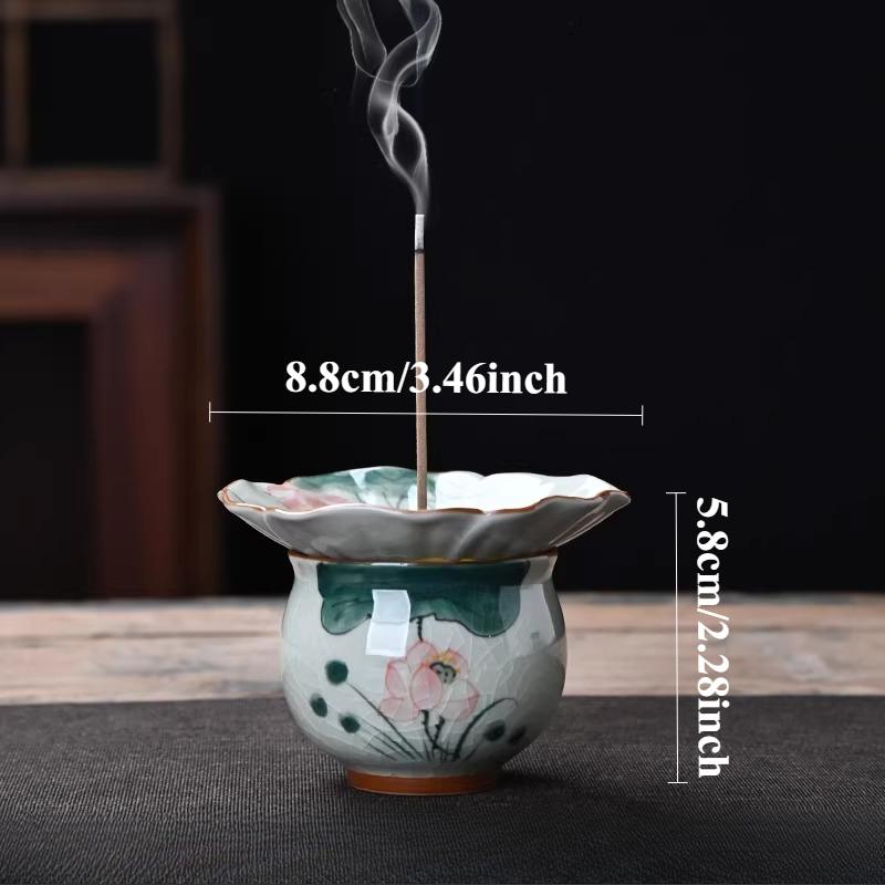 Ceramics Incense Burner Incense Holder Temple Sacrificial Incense Burner Ceramic Aromatherapy Stove Tea Ceremony Accessories
Ceramics Incense Burner Incense Holder Temple Sacrificial Incense Burner Ceramic Aromatherapy Stove Tea Ceremony Accessories