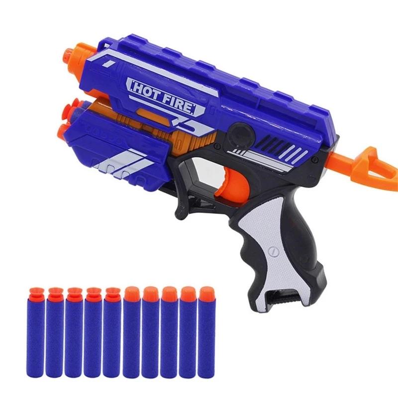 GBFF Children s Manual Soft Bullets Plastic Toy Gun Kits For Nerf Darts Toy Pistol Gun Long Range Dart Blaster
GBFF Children s Manual Soft Bullets Plastic Toy Gun Kits For Nerf Darts Toy Pistol Gun Long Range Dart Blaster