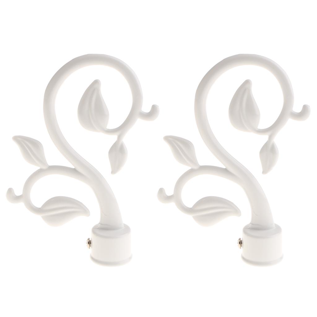 2pcs Curtain Pole Recess Bracket Curtain Rod Finials Window Treatment Hardware
2pcs Curtain Pole Recess Bracket Curtain Rod Finials Window Treatment Hardware