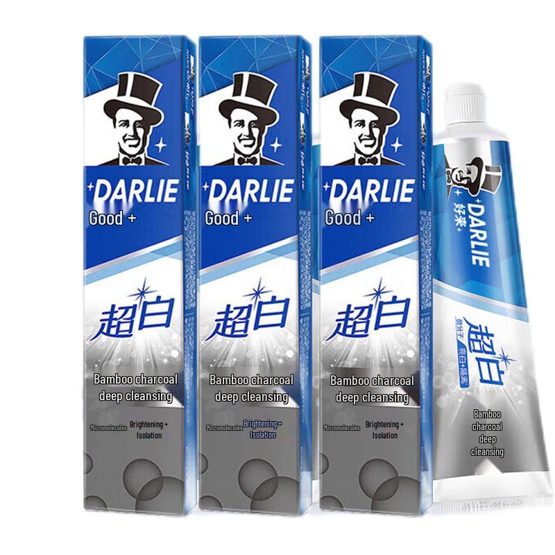 Darlie Ultra White Bamboo Charcoal Deep Clean Toothpaste, 3 x 190g
Darlie Ultra White Bamboo Charcoal Deep Clean Toothpaste, 3 x 190g
