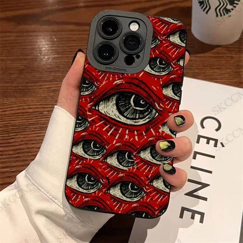 Fashion Spooky Scary Red Eye Silicone Case For iPhone 15 14 13 12 11 Pro Max Mini 7 8 Plus X XR XS Max Shockproof Soft Cover iPhone 13 Mini
Fashion Spooky Scary Red Eye Silicone Case For iPhone 15 14 13 12 11 Pro Max Mini 7 8 Plus X XR XS Max Shockproof Soft Cover iPhone 13 Mini