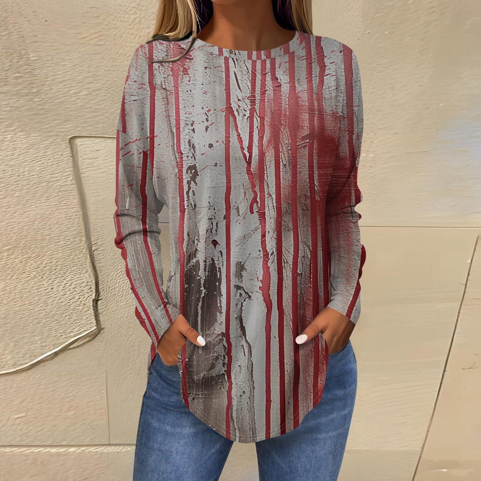 Модные женские повседневные топы с длинными рукавами и круглым вырезом с принтом S розовый
Модные женские повседневные топы с длинными рукавами и круглым вырезом с принтом S розовый