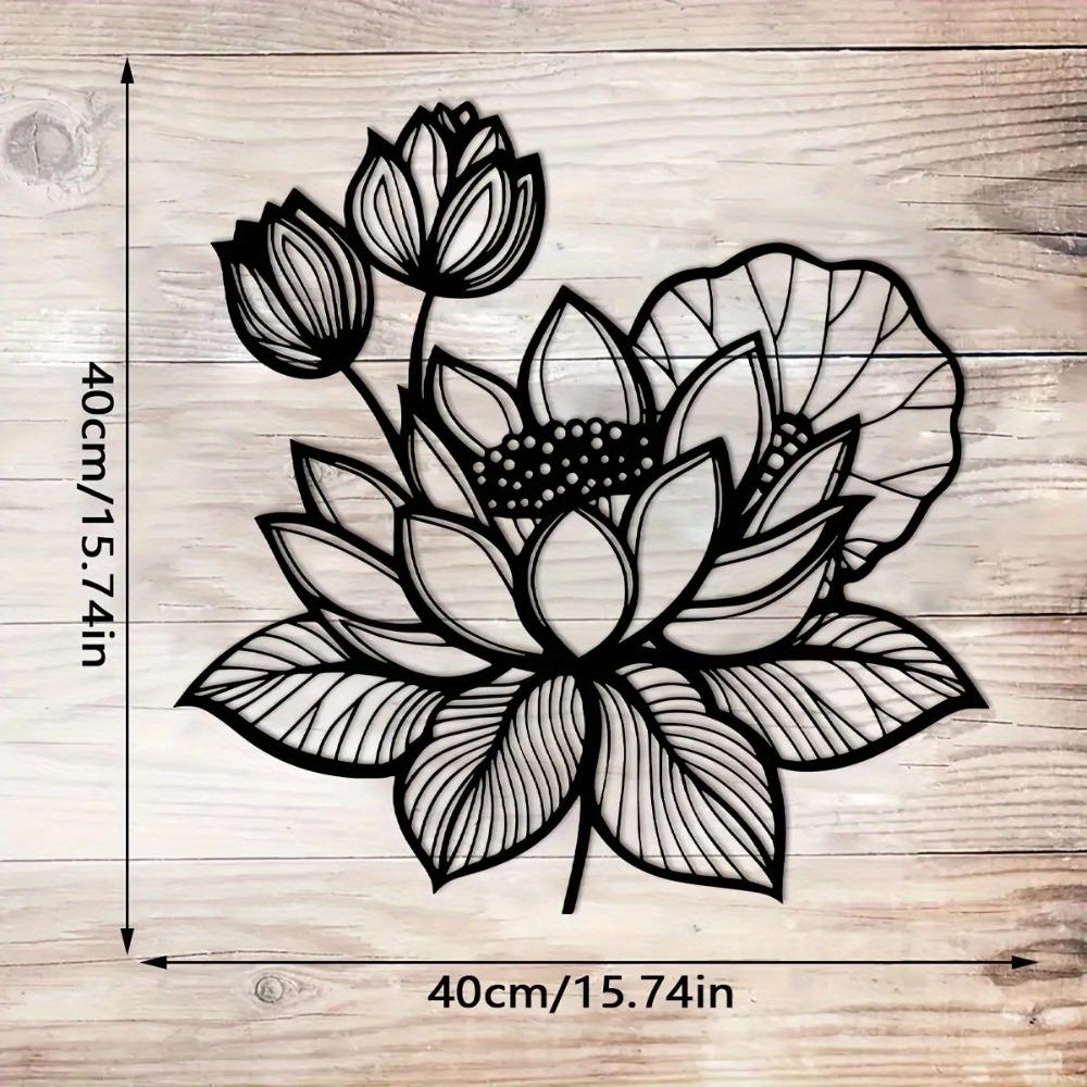 Exquisite Black Lotus Metal Sculpture with Berries Leaves, Indoor Outdoor Garden Art, Housewarming Wedding Mother Day Christmas Gift, Hollow Craft 16in
Exquisite Black Lotus Metal Sculpture with Berries Leaves, Indoor Outdoor Garden Art, Housewarming Wedding Mother Day Christmas Gift, Hollow Craft 16in