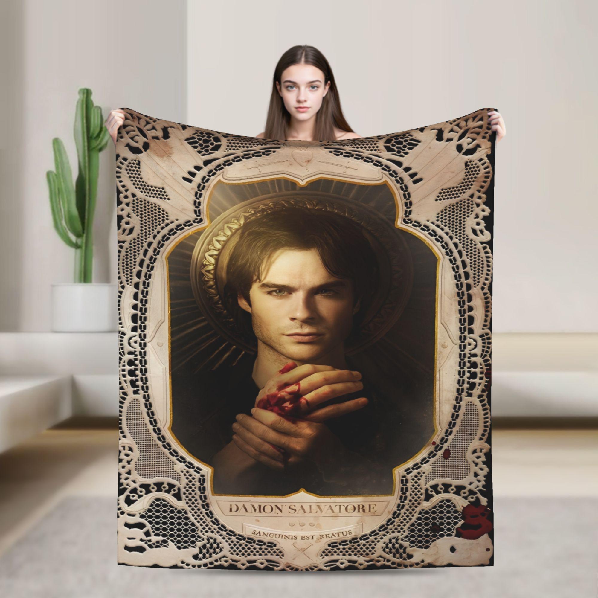 The Vampire Diaries Damon Salvatore Blanket Travel Flannel Throw Blanket For Home Decor Warm Design Bedspread Birthday Present 75x90cm
The Vampire Diaries Damon Salvatore Blanket Travel Flannel Throw Blanket For Home Decor Warm Design Bedspread Birthday Present 75x90cm