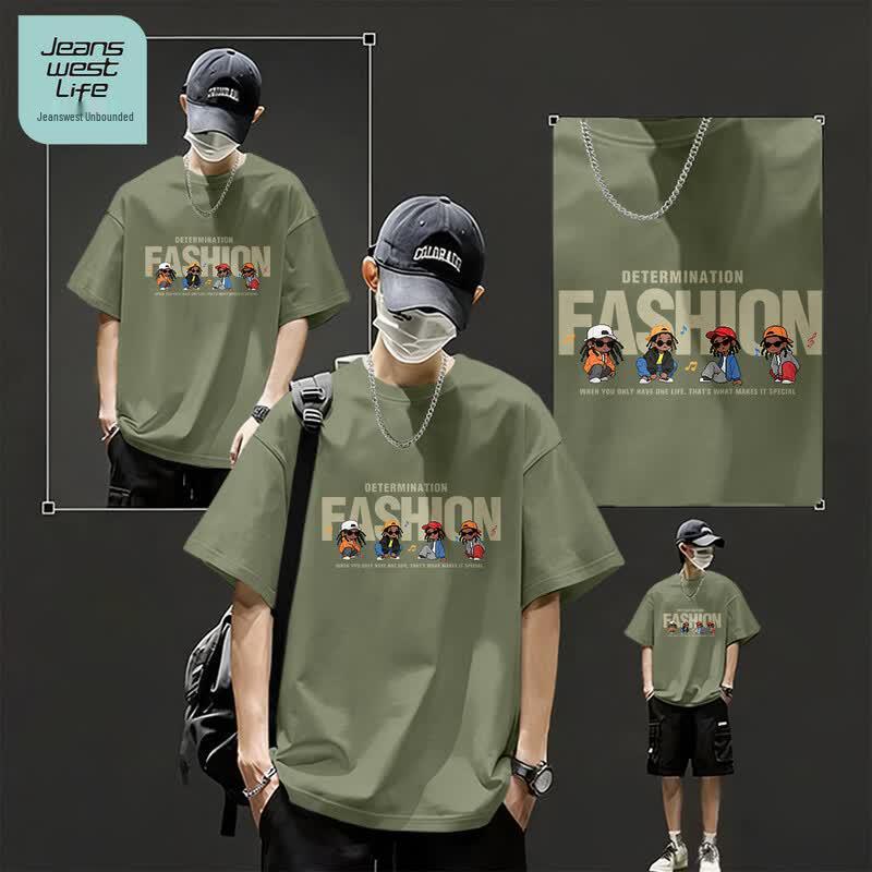 JEANSWEST LIFE Men s Casual Cotton Graphic Tee M
JEANSWEST LIFE Men s Casual Cotton Graphic Tee M