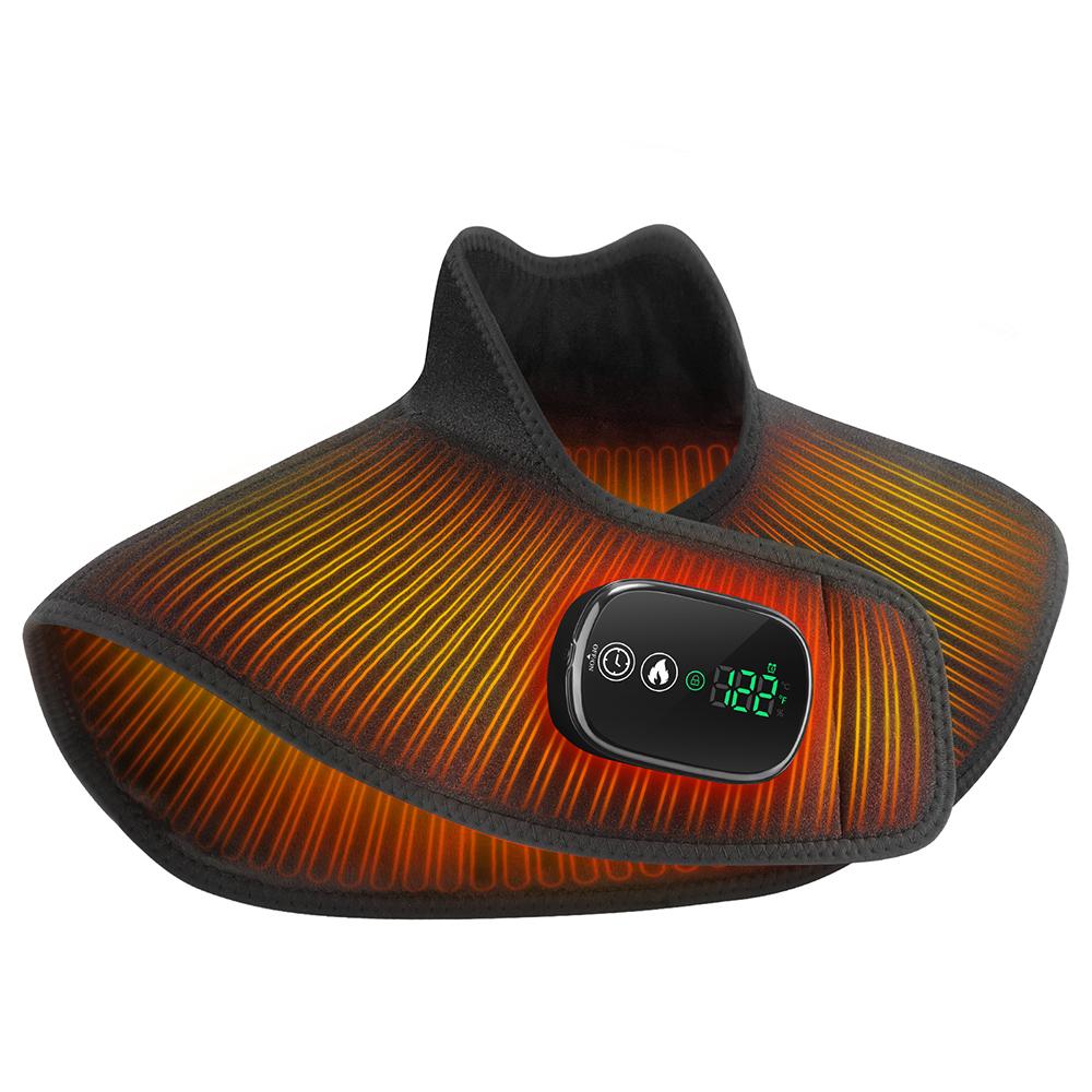 Wireless Electric Heating Shoulder Neck Pad Cervical Wrap with Four Gear Thermal Compression Back Muscle Relaxation чорний
Wireless Electric Heating Shoulder Neck Pad Cervical Wrap with Four Gear Thermal Compression Back Muscle Relaxation чорний