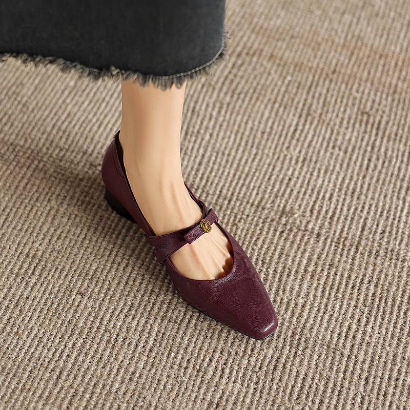 Krazing Pot Sheepskin Square Toe Low Heels Summer Shoes Big Size 42 Slip on Mules Women Shallow Pumps 42
Krazing Pot Sheepskin Square Toe Low Heels Summer Shoes Big Size 42 Slip on Mules Women Shallow Pumps 42