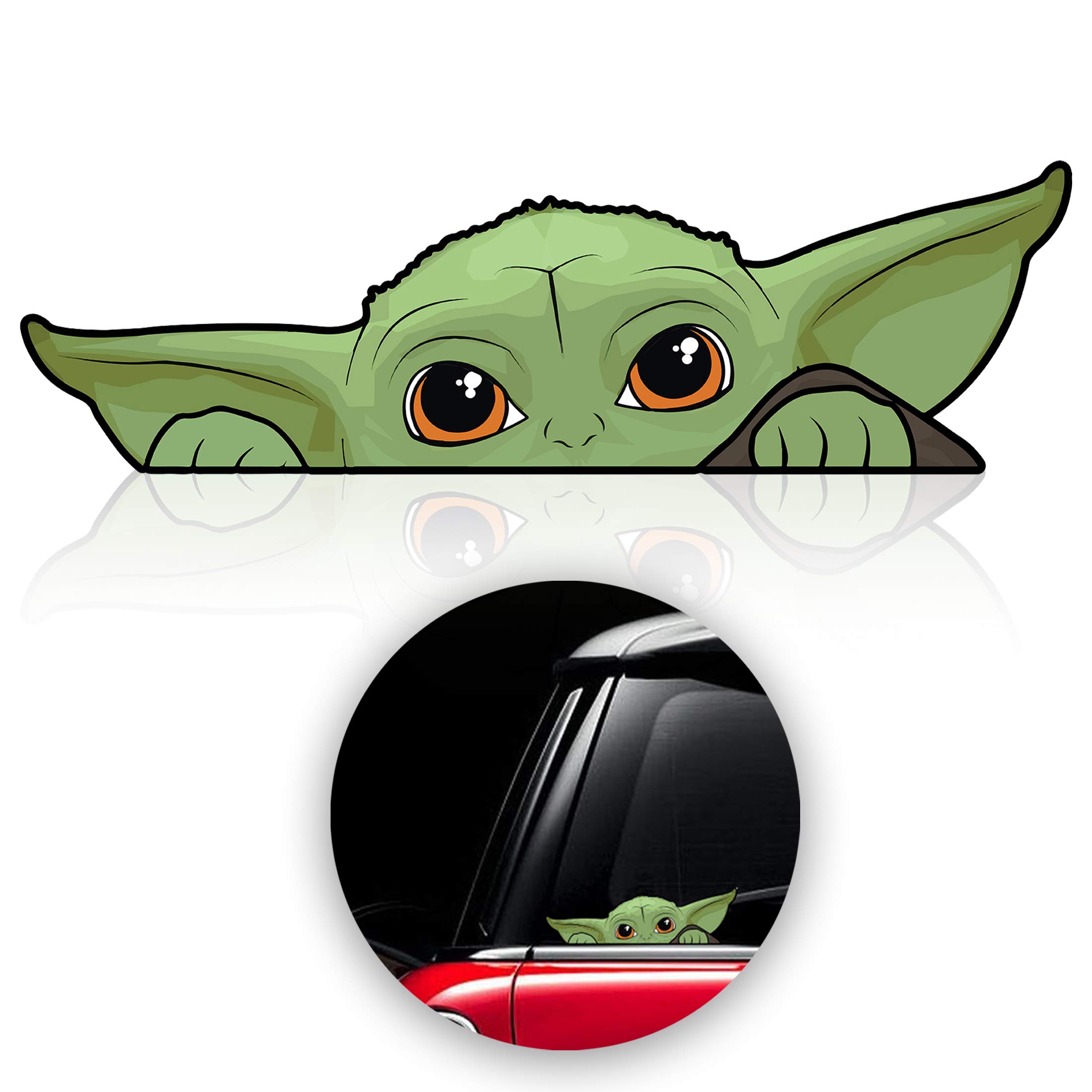 Магазин Simply Perfect Baby Yoda Наклейки-наклейки для автомобилей, окон, ноутбуков, багажа, скейтбордов, велосипедов, мандалорских наклеек, наклейки, аксессуары для окон (3 шт.) зелёный
Магазин Simply Perfect Baby Yoda Наклейки-наклейки для автомобилей, окон, ноутбуков, багажа, скейтбордов, велосипедов, мандалорских наклеек, наклейки, аксессуары для окон (3 шт.) зелёный