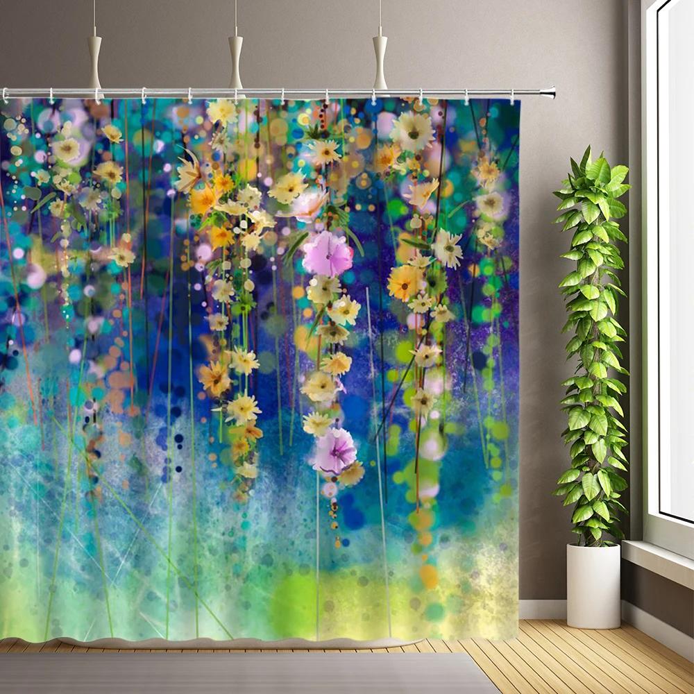 Flowers Plant Vine Pattern Shower Curtains Waterproof Polyester Fabric Bathroom Decor Curtain Multi-Size Home Bath Screens W60H190(CM)-1 Pcs
Flowers Plant Vine Pattern Shower Curtains Waterproof Polyester Fabric Bathroom Decor Curtain Multi-Size Home Bath Screens W60H190(CM)-1 Pcs