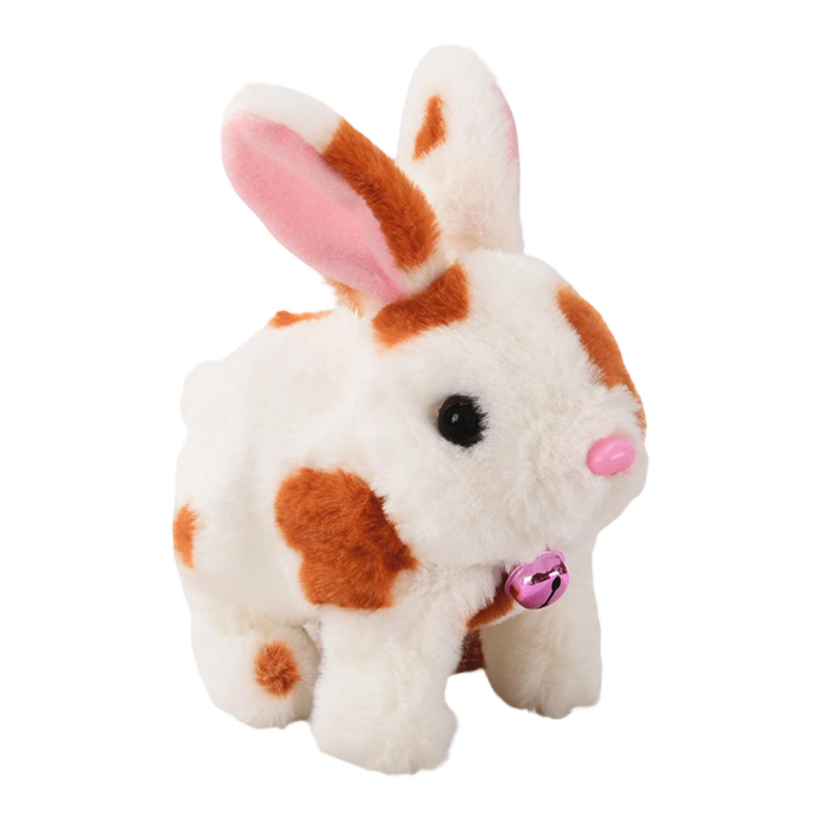 Plush Electric Walking Bunny Toy with Moving Ears and Squeaking Sound Requires 2 AA Batteries Interactive Stuffed Animal for Kids One Size коричневий
Plush Electric Walking Bunny Toy with Moving Ears and Squeaking Sound Requires 2 AA Batteries Interactive Stuffed Animal for Kids One Size коричневий