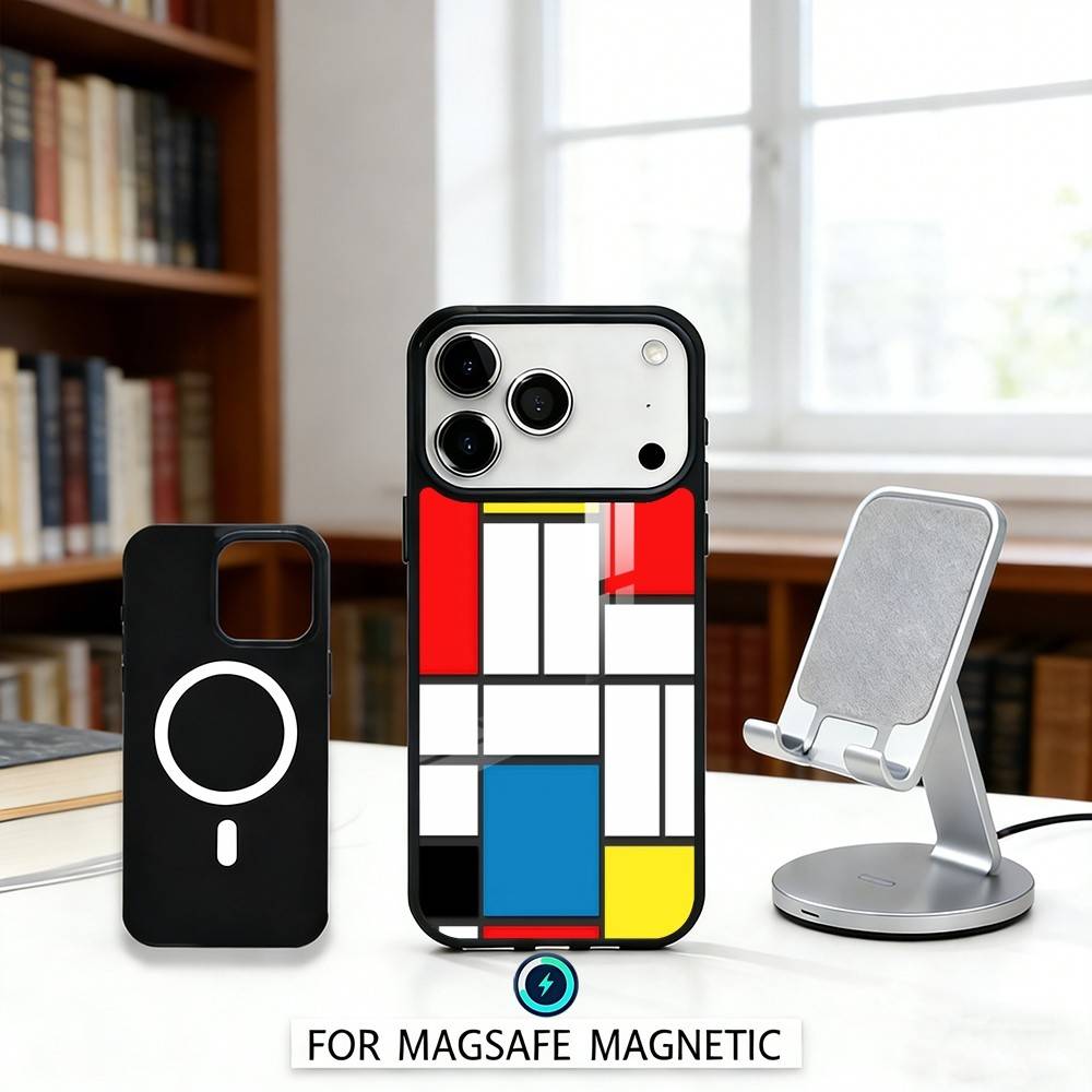 Mondrian-Bauhaus Abstract Shapes Phone Case Magnetic For iPhone17 16 15 14 13 12 Pro Max For Magsafe Wireless Charging Cover iPhone11
Mondrian-Bauhaus Abstract Shapes Phone Case Magnetic For iPhone17 16 15 14 13 12 Pro Max For Magsafe Wireless Charging Cover iPhone11
