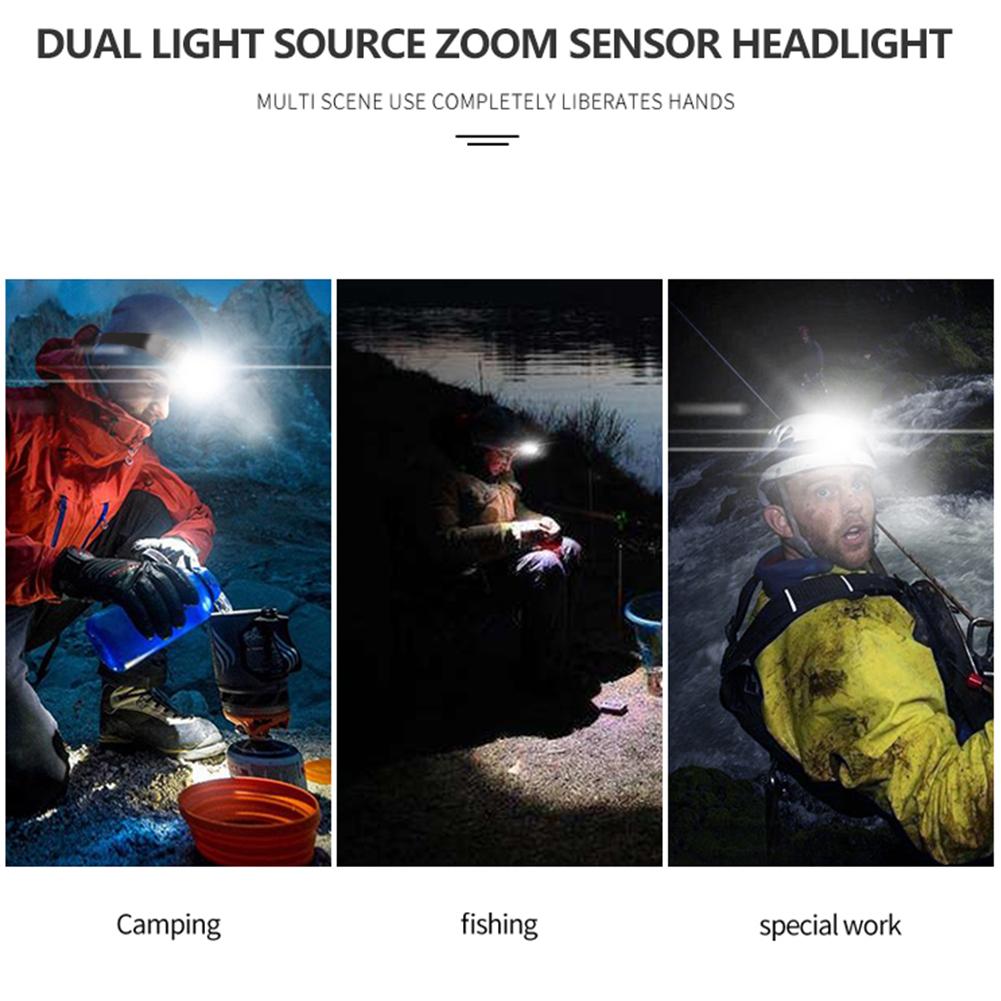 10W COB LED Headlamp Headlight Battery Powered 3Mode Waterproof Flashlight Torch China Mainland
10W COB LED Headlamp Headlight Battery Powered 3Mode Waterproof Flashlight Torch China Mainland