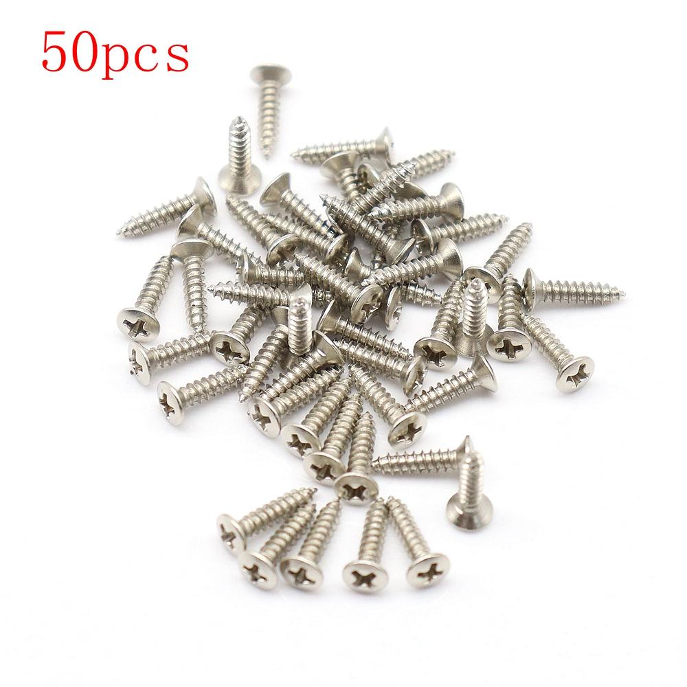50Pcs Electric Guitar panel Screw Guitar Socket iron core Cover Guard plate installation Fix 6 Coloering Screw 6
50Pcs Electric Guitar panel Screw Guitar Socket iron core Cover Guard plate installation Fix 6 Coloering Screw 6