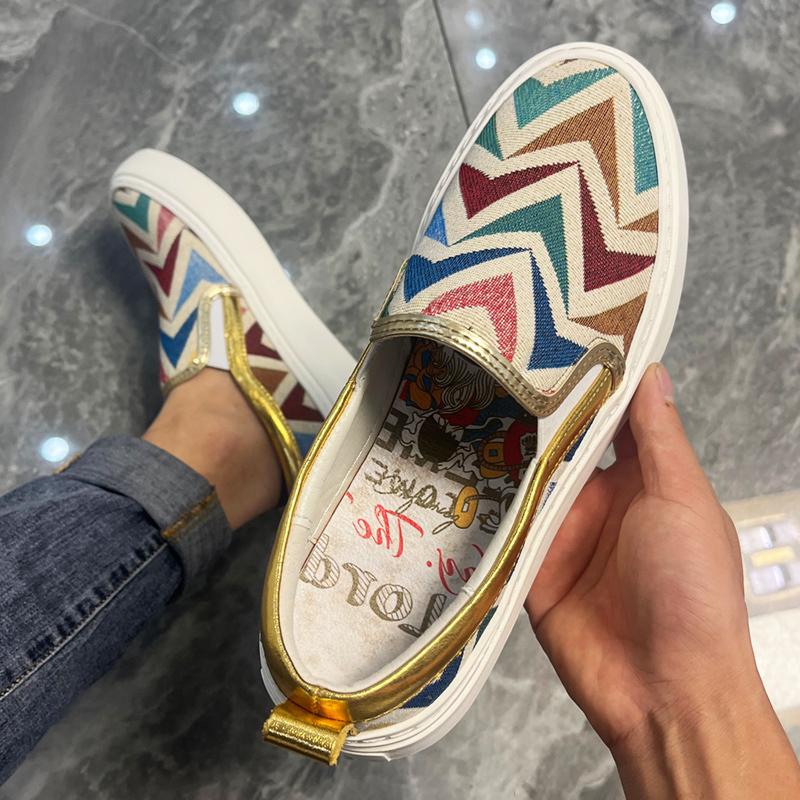New Men s Colorful Geometry Pattern Mesh Breathable Shoes Casual Slip On Walking Sneakers Footwear Flats Zapatos Hombr 38
New Men s Colorful Geometry Pattern Mesh Breathable Shoes Casual Slip On Walking Sneakers Footwear Flats Zapatos Hombr 38
