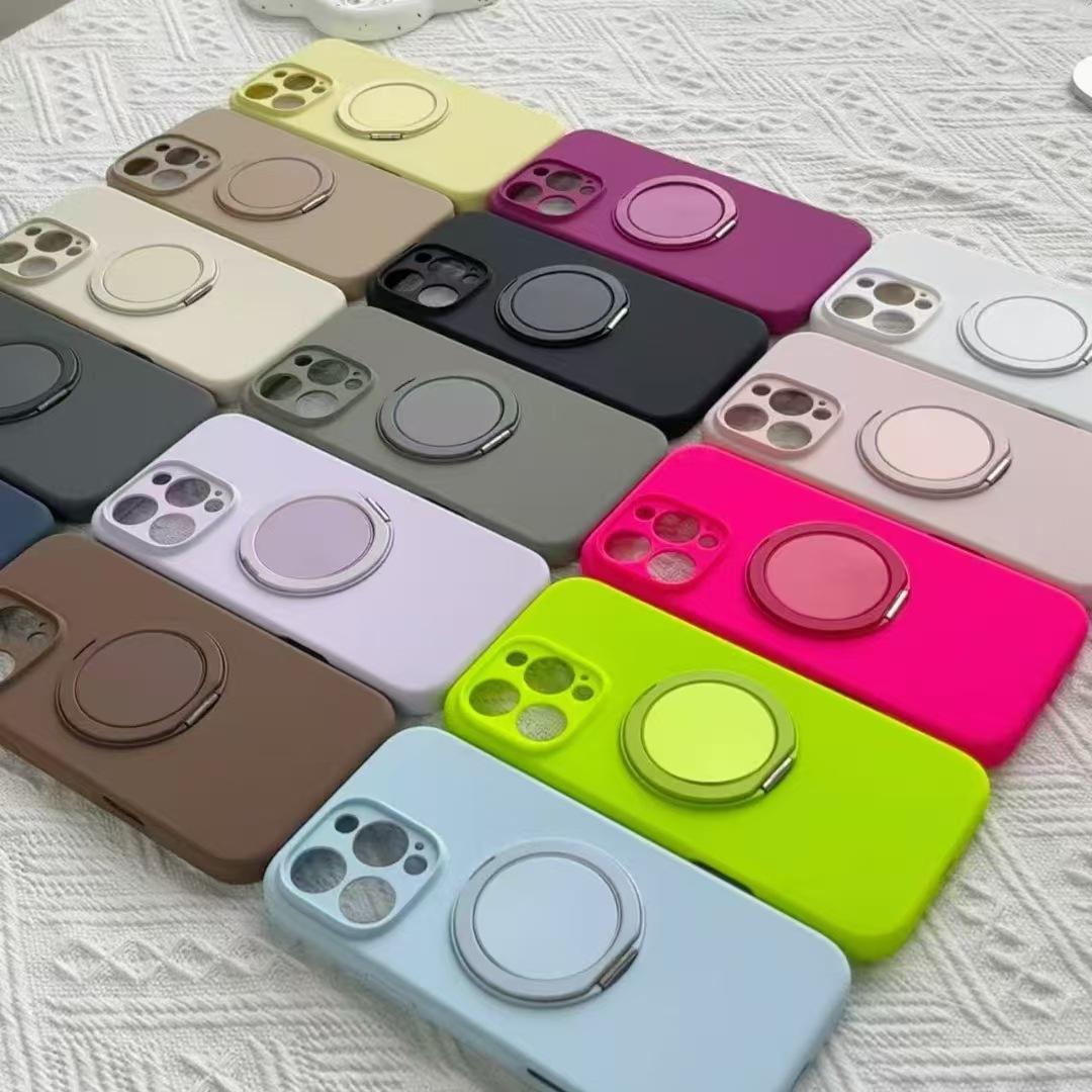 Suitable for Ip16pm Liquid Silicone Magnetic Rotating Stand, Apple 15pro Fine Hole Full Cover Solid Color 14p Protective Case Apple 16ProMax
Suitable for Ip16pm Liquid Silicone Magnetic Rotating Stand, Apple 15pro Fine Hole Full Cover Solid Color 14p Protective Case Apple 16ProMax