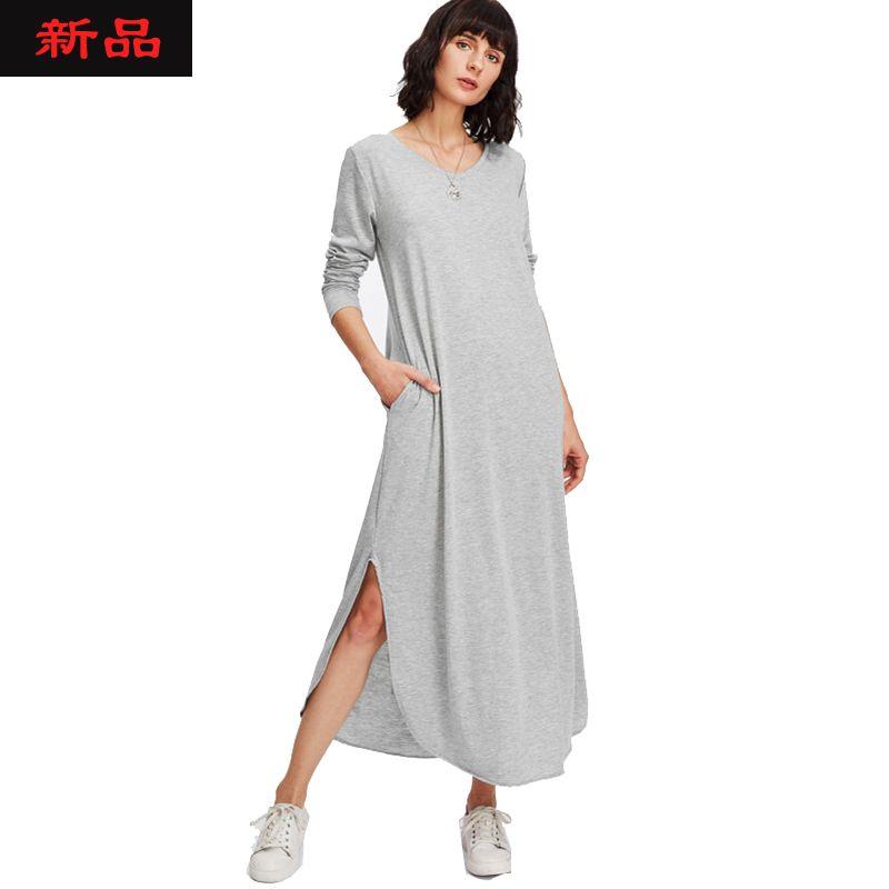 Women s Clothing Fashion Slit Hemline at Hem Silm Long Dress Picture Color M
Women s Clothing Fashion Slit Hemline at Hem Silm Long Dress Picture Color M