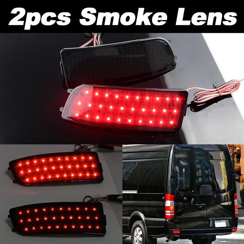 For Mercedes Benz Sprinter W906 2006 2007 2008 2009 2010-2016 LED Rear Bumper Reflector Light Brake Lamp 9068260040 9068260140 2pcs Smoke LENS
For Mercedes Benz Sprinter W906 2006 2007 2008 2009 2010-2016 LED Rear Bumper Reflector Light Brake Lamp 9068260040 9068260140 2pcs Smoke LENS