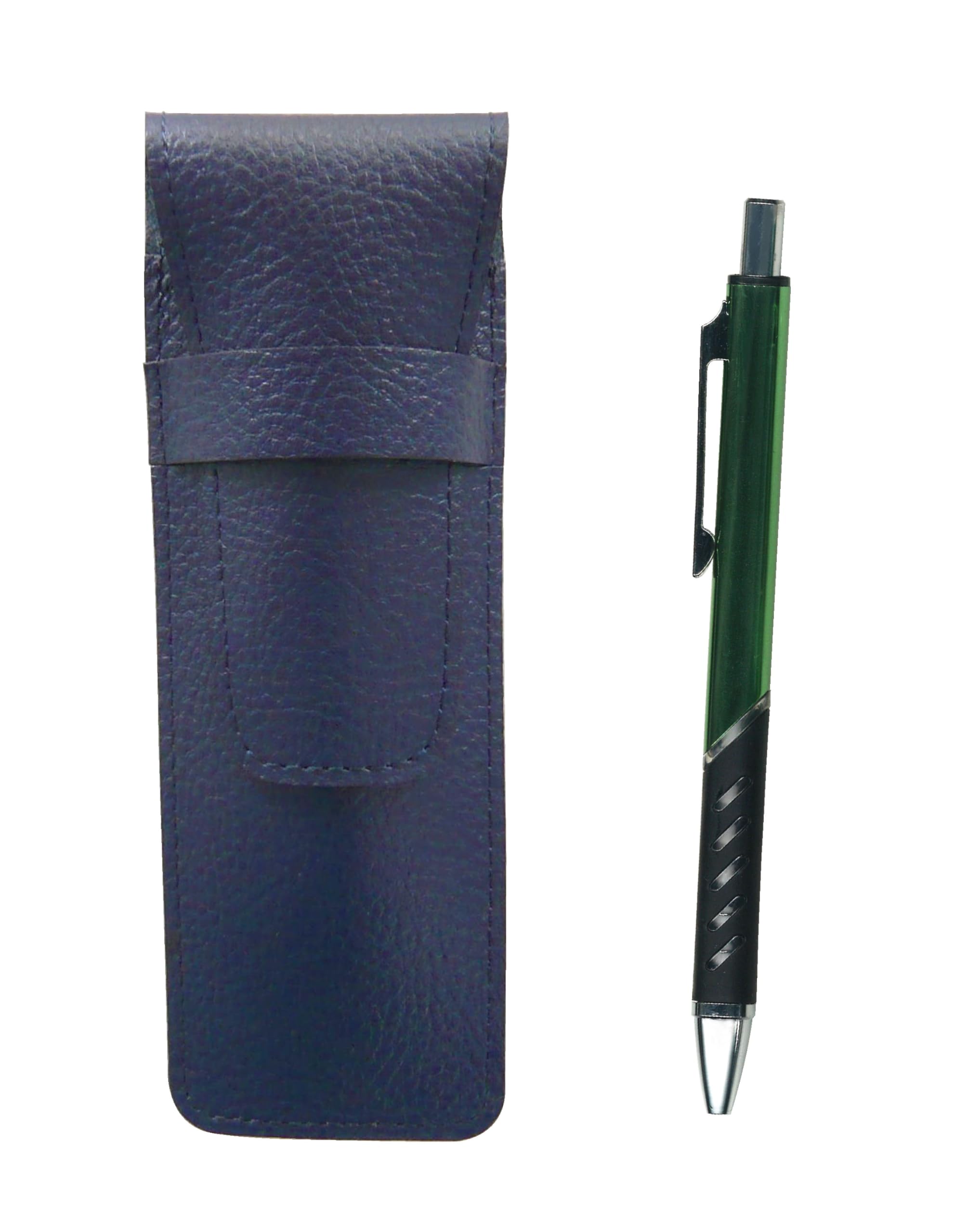 2 pack grained leather pencil case blue metal color ballpoint pen green SASL-SI2067BP-G-2
2 pack grained leather pencil case blue metal color ballpoint pen green SASL-SI2067BP-G-2