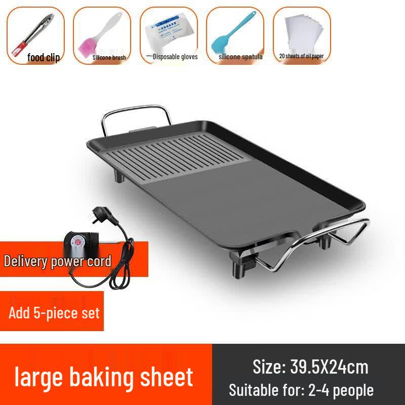 Large Multifunctional Indoor Electric Grill Set
Large Multifunctional Indoor Electric Grill Set