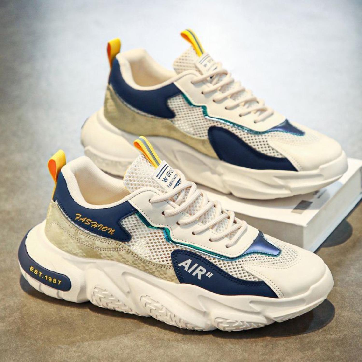 Men s shoes summer 2025 new mesh hollow breathable anti-odor increase versatile Hong Kong style thick-soled daddy tide shoes men 44
Men s shoes summer 2025 new mesh hollow breathable anti-odor increase versatile Hong Kong style thick-soled daddy tide shoes men 44