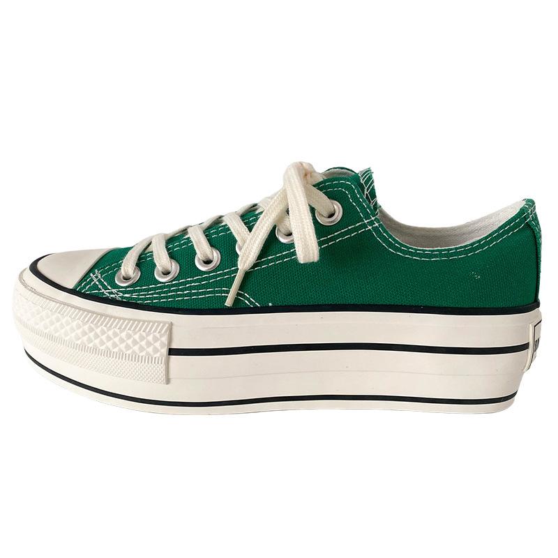 W-2198 retro thick-soled heightening canvas shoes women s shoes 2025 spring round head board shoes Hong Kong style chic white shoes 40 ліс зелений колір
W-2198 retro thick-soled heightening canvas shoes women s shoes 2025 spring round head board shoes Hong Kong style chic white shoes 40 ліс зелений колір
