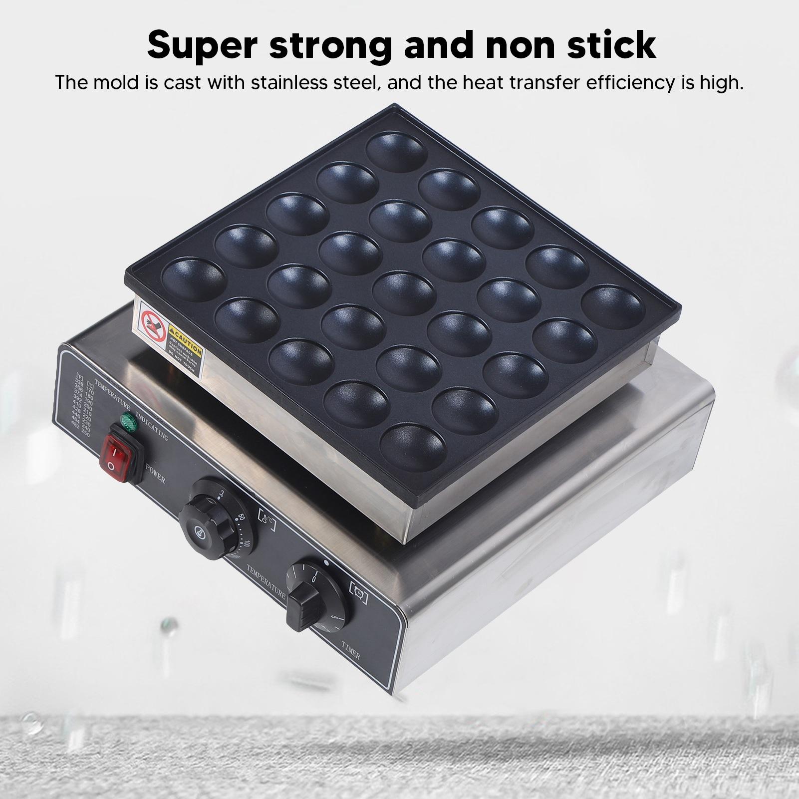Waffle Maker Electric Pancake Baking Pan 950W Waffle Baking Pan Stainless Steel Iron Waffle Mold Kitchen Cooking Tools 50-300 ℃ US
Waffle Maker Electric Pancake Baking Pan 950W Waffle Baking Pan Stainless Steel Iron Waffle Mold Kitchen Cooking Tools 50-300 ℃ US