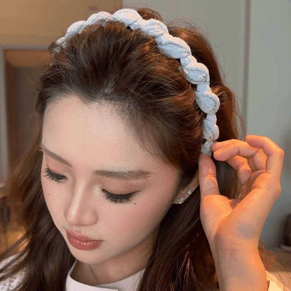 Wave Hair Hoop Elegant Headband Trend Hairband Women синий
Wave Hair Hoop Elegant Headband Trend Hairband Women синий