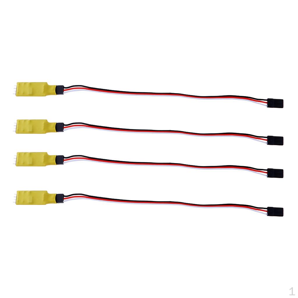 4pcs 2CH Light Control Switch Receiver Cable for RC Car
4pcs 2CH Light Control Switch Receiver Cable for RC Car