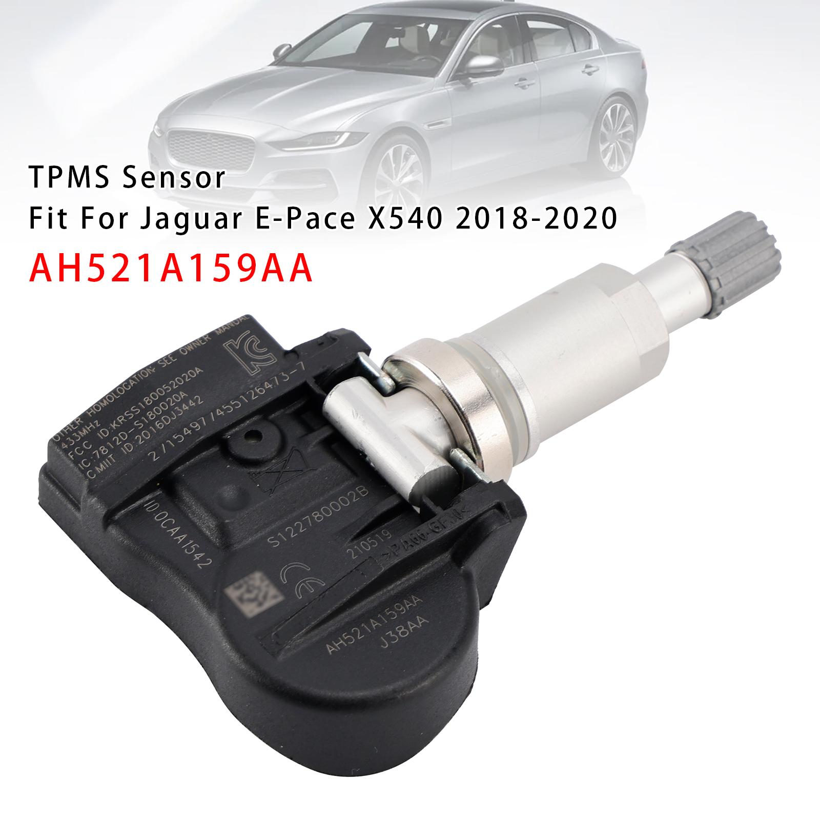 1X Датчик давления в шинах TPMS для Land Rover Jaguar AH521A159AA
1X Датчик давления в шинах TPMS для Land Rover Jaguar AH521A159AA