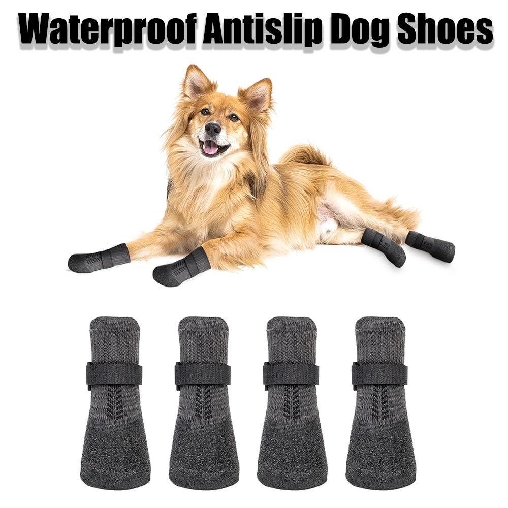 4Pcs Pet Snow Boots Winter Warm Non-slip Dog Shoes Antifreeze Snow Boots Thickened Pet Paw Protection Shoes Outdoor Dog Supplies XL чорний
4Pcs Pet Snow Boots Winter Warm Non-slip Dog Shoes Antifreeze Snow Boots Thickened Pet Paw Protection Shoes Outdoor Dog Supplies XL чорний