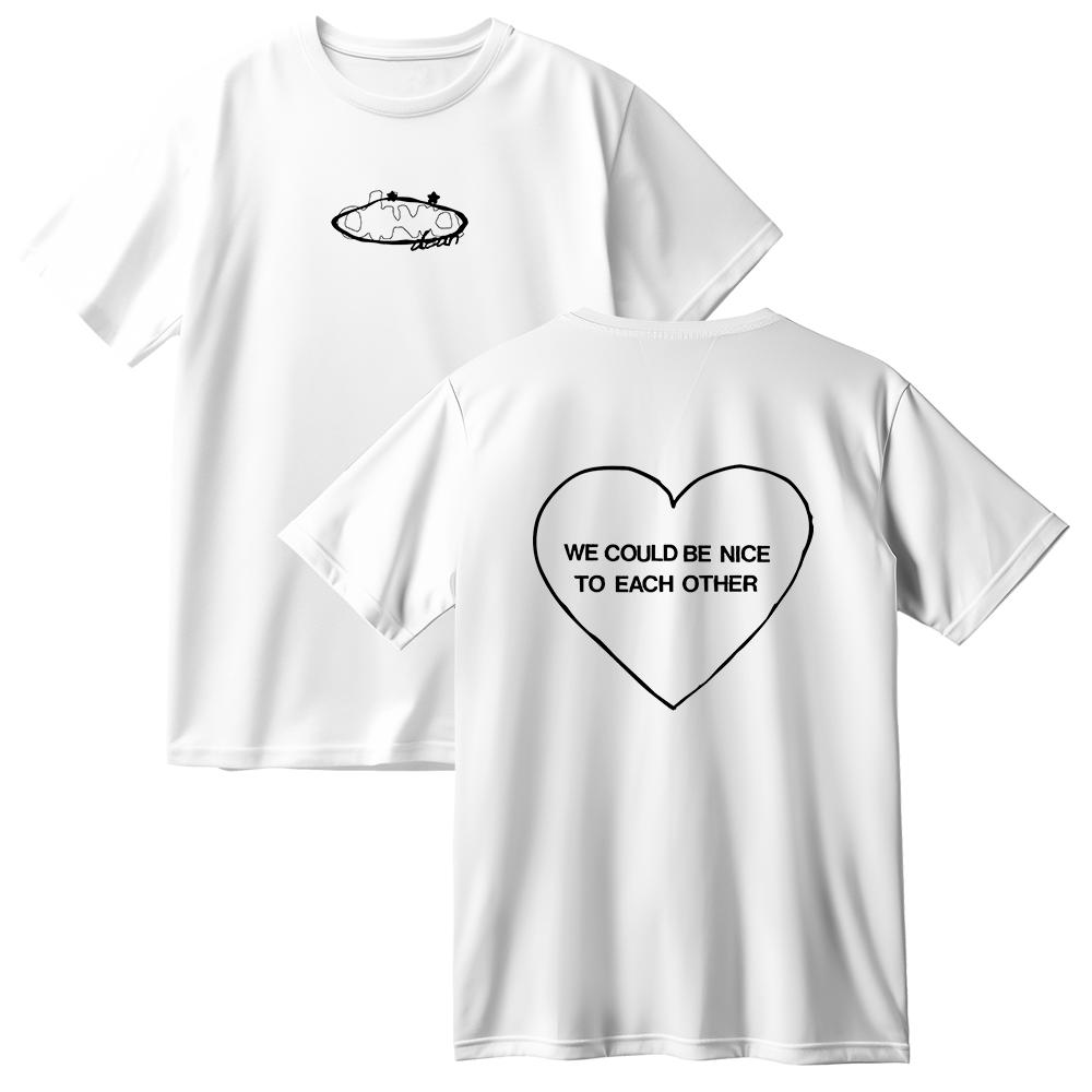 Olivia Dean Nice To Each Other Cotton Tshirt Women Men Crewneck Short Sleeve Tee Casual Streetwear Tops 2026 Springsummer new S
Olivia Dean Nice To Each Other Cotton Tshirt Women Men Crewneck Short Sleeve Tee Casual Streetwear Tops 2026 Springsummer new S
