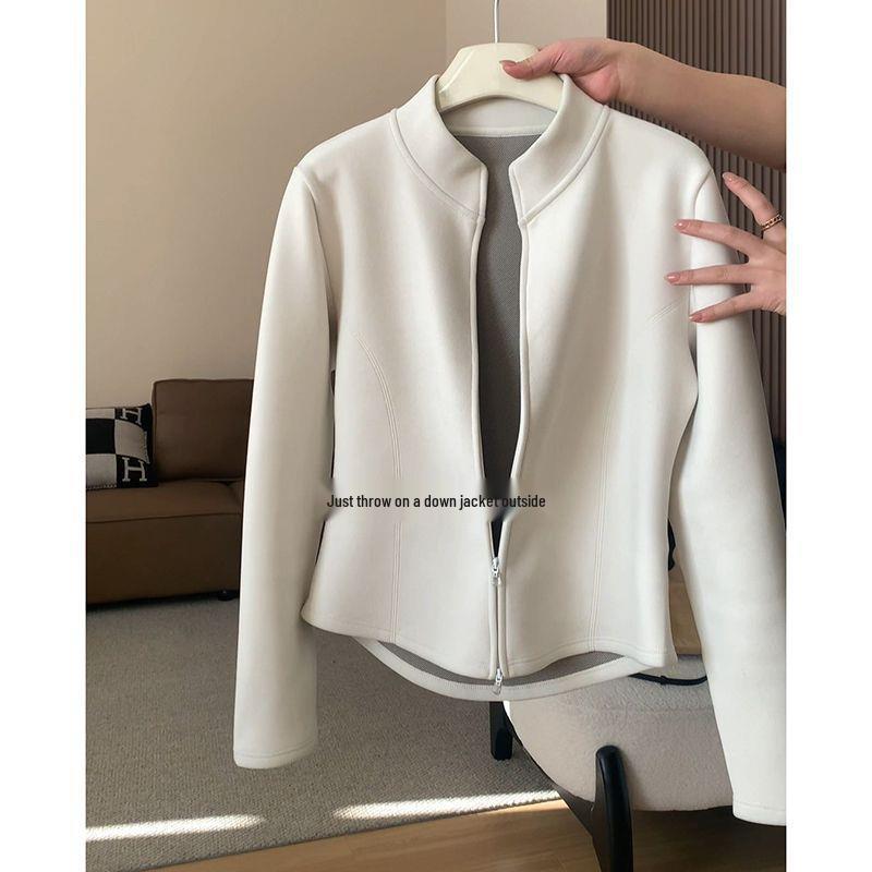 Women s Plus Size Fleece Hoodie Jacket with Stand Collar and Double Zipper, Long Sleeve, Warm for Spring Medium белый
Women s Plus Size Fleece Hoodie Jacket with Stand Collar and Double Zipper, Long Sleeve, Warm for Spring Medium белый