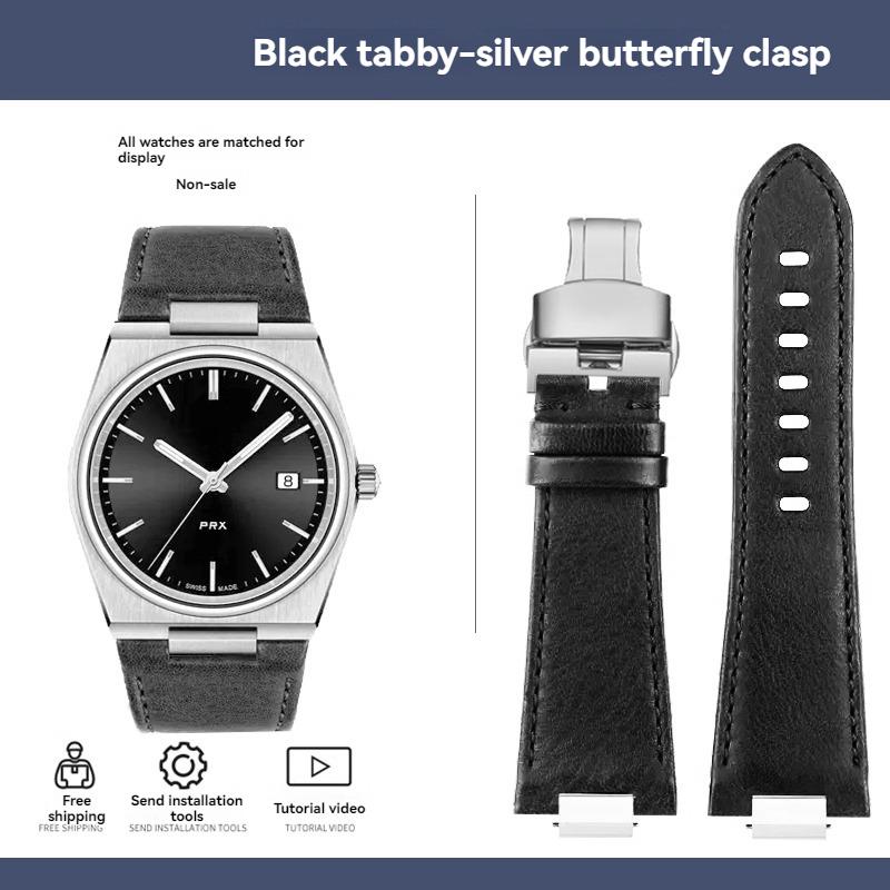 Для годинника Tissot серії PRX T137.407 Super Player T137.410 шкіряний ремінець, хвостова ланка теляча шкіра 26X12 мм чоловічий ремінець для годинника 26x12mm-Width
Для годинника Tissot серії PRX T137.407 Super Player T137.410 шкіряний ремінець, хвостова ланка теляча шкіра 26X12 мм чоловічий ремінець для годинника 26x12mm-Width