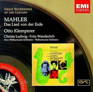 CD MAHLER, LUDWIG, WUNDERLICH, KLEMPER - Das Lied Von Der Erde 724356694422 EMI Classics 1998 US Classical Used
CD MAHLER, LUDWIG, WUNDERLICH, KLEMPER - Das Lied Von Der Erde 724356694422 EMI Classics 1998 US Classical Used