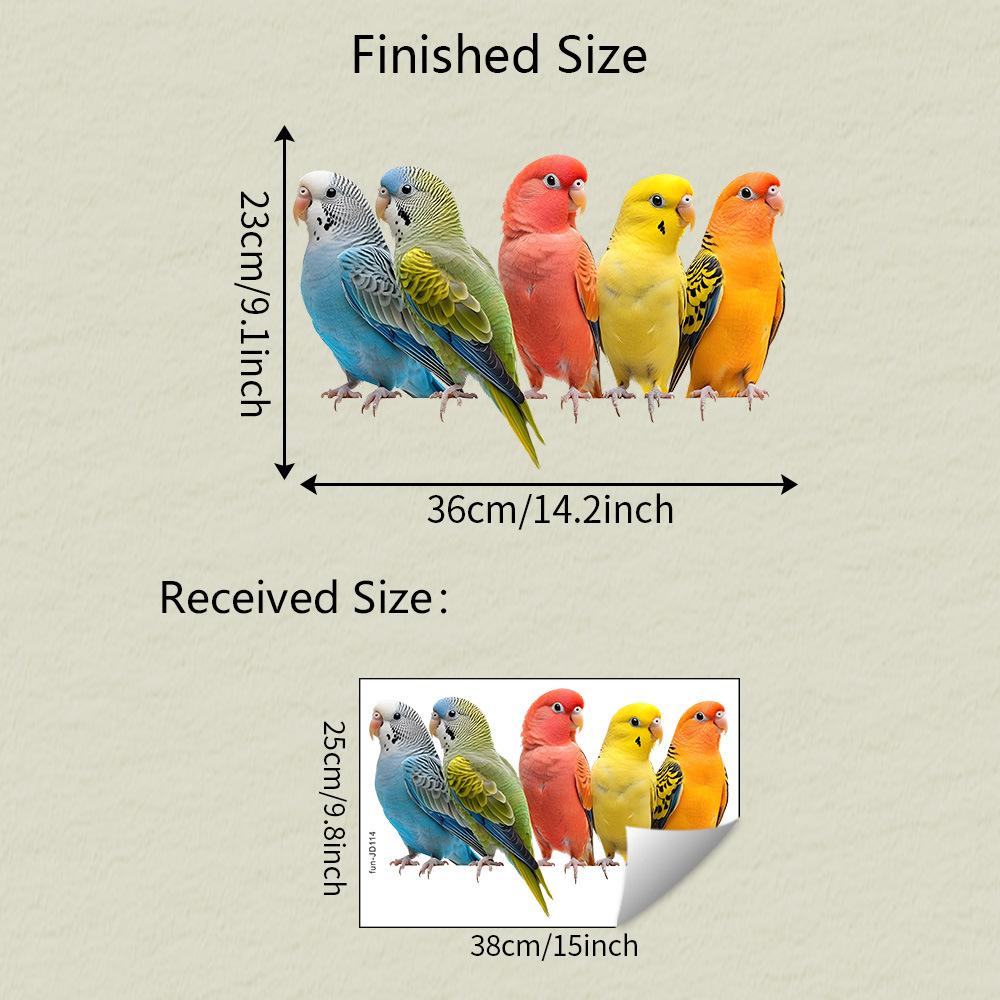 Расписной Попугай Балконное Стекло Украшение и Декор Электростатические Наклейки на Окна
Расписной Попугай Балконное Стекло Украшение и Декор Электростатические Наклейки на Окна