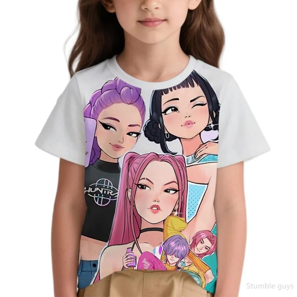 3-14Y 3D KPop Demon Hunters Kids Summer Tee Boys Clothes Girls Casual Wear 110
3-14Y 3D KPop Demon Hunters Kids Summer Tee Boys Clothes Girls Casual Wear 110