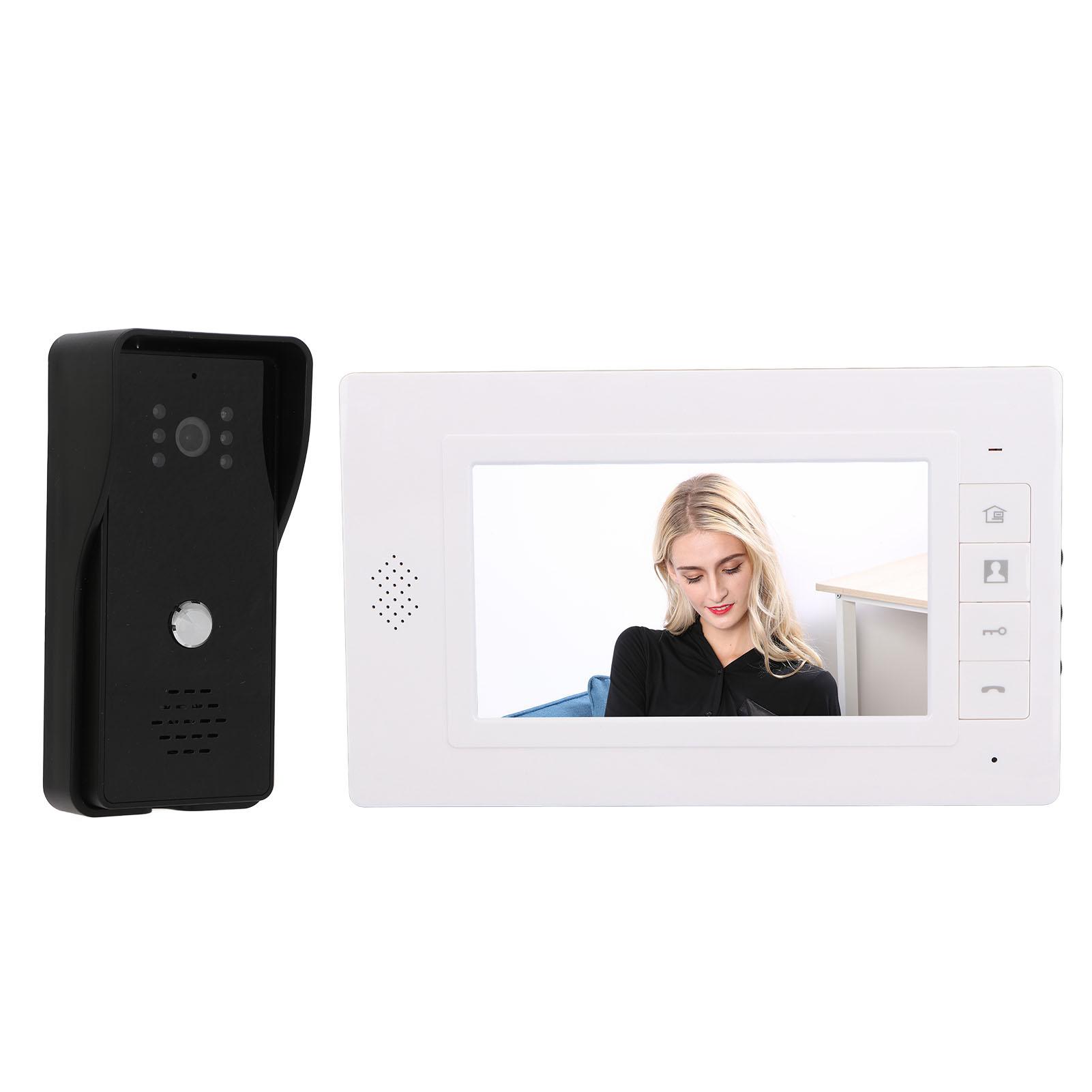 7-дюймовый экран интеллектуальная видеодомофонная система 120-градусный широкоугольный проводной дверной телефон дверной звонок комплекты с EU Plug чёрный
7-дюймовый экран интеллектуальная видеодомофонная система 120-градусный широкоугольный проводной дверной телефон дверной звонок комплекты с EU Plug чёрный