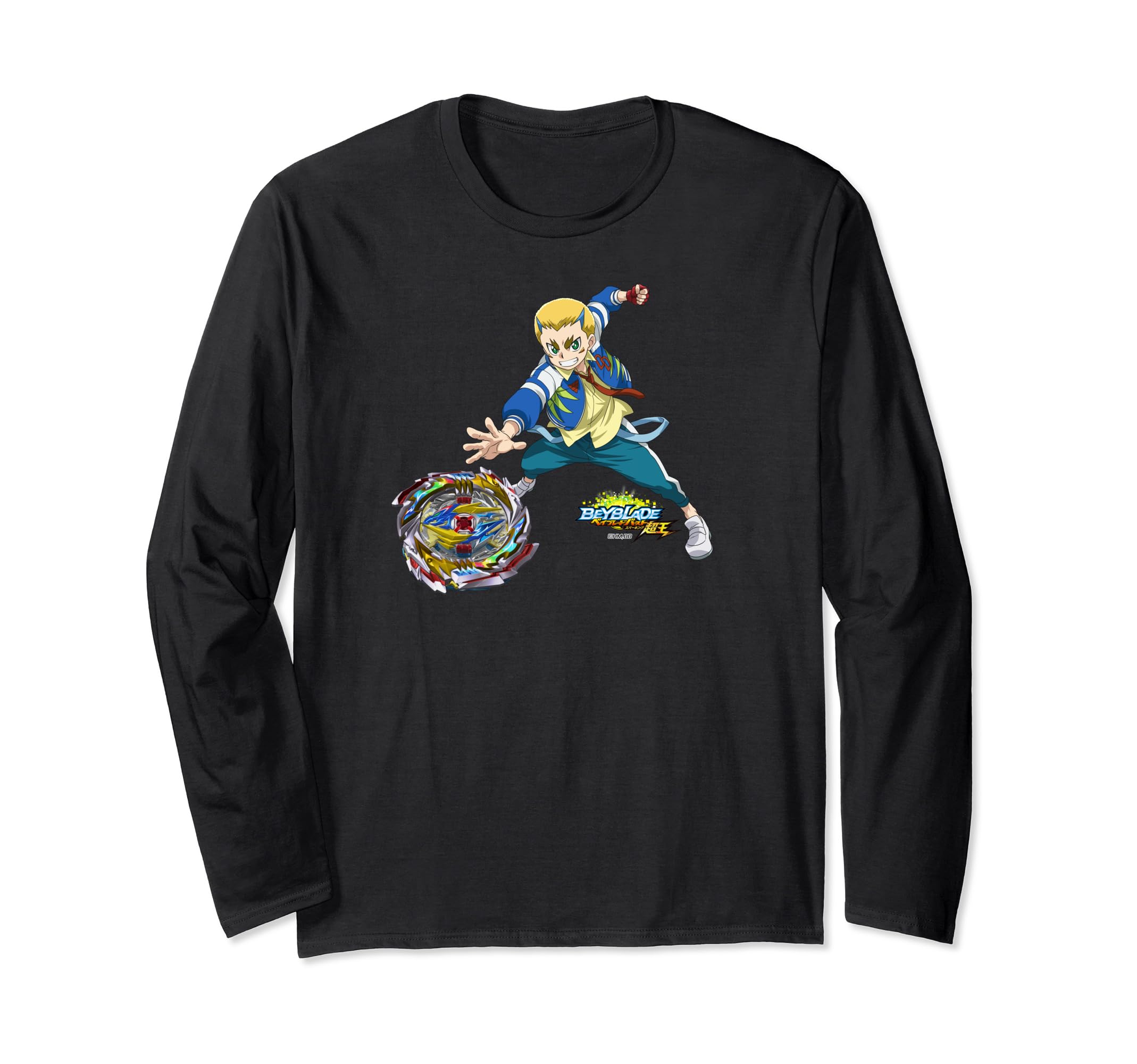 Футболка и длинный рукав Beyblade Burst Sparking Rainbow Dragon Drum Tempest Dragon чёрный
Футболка и длинный рукав Beyblade Burst Sparking Rainbow Dragon Drum Tempest Dragon чёрный