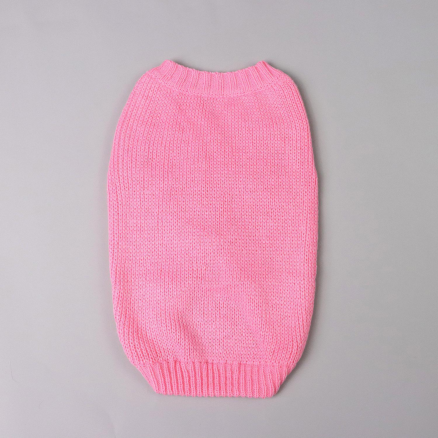 Small Dog Pullover Sweater, Pet Cold Weather Knitwear with Button, Classic Knitted Turtleneck Thick Warm Clothes for Dogs Cats S розовый
Small Dog Pullover Sweater, Pet Cold Weather Knitwear with Button, Classic Knitted Turtleneck Thick Warm Clothes for Dogs Cats S розовый