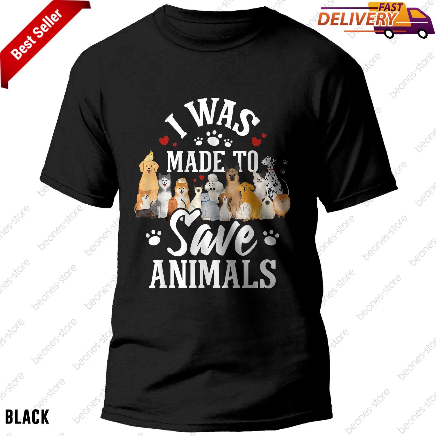 Animal Rescuer Tshirt, I Was Made To Save Animals Vet Veterinarian Rescue Tee 4XL
Animal Rescuer Tshirt, I Was Made To Save Animals Vet Veterinarian Rescue Tee 4XL