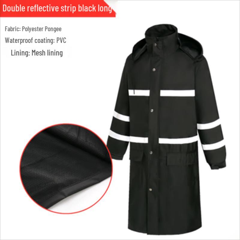 High-Visibility Outdoor Security Rain Jacket
High-Visibility Outdoor Security Rain Jacket