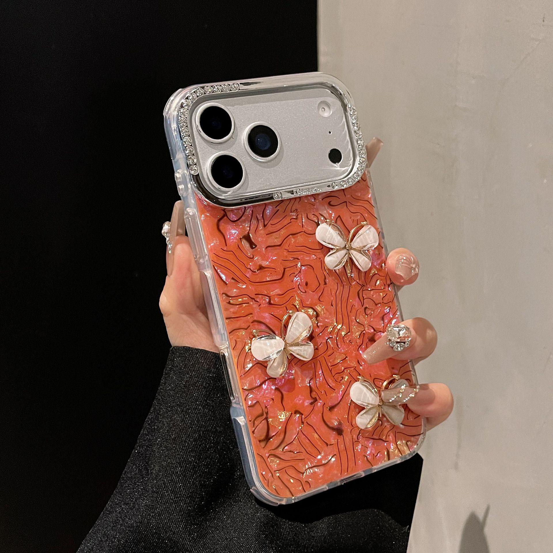 Applicable iPhone 17 Pro Max Butterfly Ink Rhyme Color Case Protective Luxury Cover iPhone 17 помаранчевий
Applicable iPhone 17 Pro Max Butterfly Ink Rhyme Color Case Protective Luxury Cover iPhone 17 помаранчевий