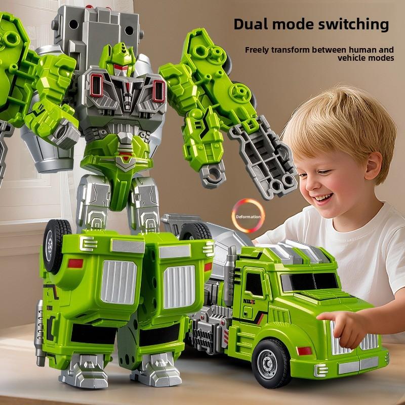 Boy Mecha Scale Model Engineering Mixer Transformed into Robot Children s Deformation Toys Playsets Birthday Gift Present
Boy Mecha Scale Model Engineering Mixer Transformed into Robot Children s Deformation Toys Playsets Birthday Gift Present