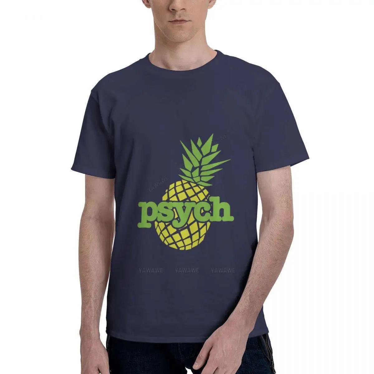 Cotton man tshirts Psych Pineapple Essential TShirt black t shirts Mens tshirts brand tshirt male tops 4XL
Cotton man tshirts Psych Pineapple Essential TShirt black t shirts Mens tshirts brand tshirt male tops 4XL