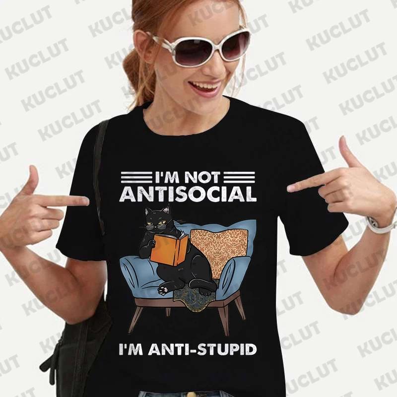 Unisexs Clothing Funny Cat Reading Book TShirt Graphic Tees for Unisex Clothes Short Sleeve Tees Harajuku Fashion Unisex Oversize S
Unisexs Clothing Funny Cat Reading Book TShirt Graphic Tees for Unisex Clothes Short Sleeve Tees Harajuku Fashion Unisex Oversize S