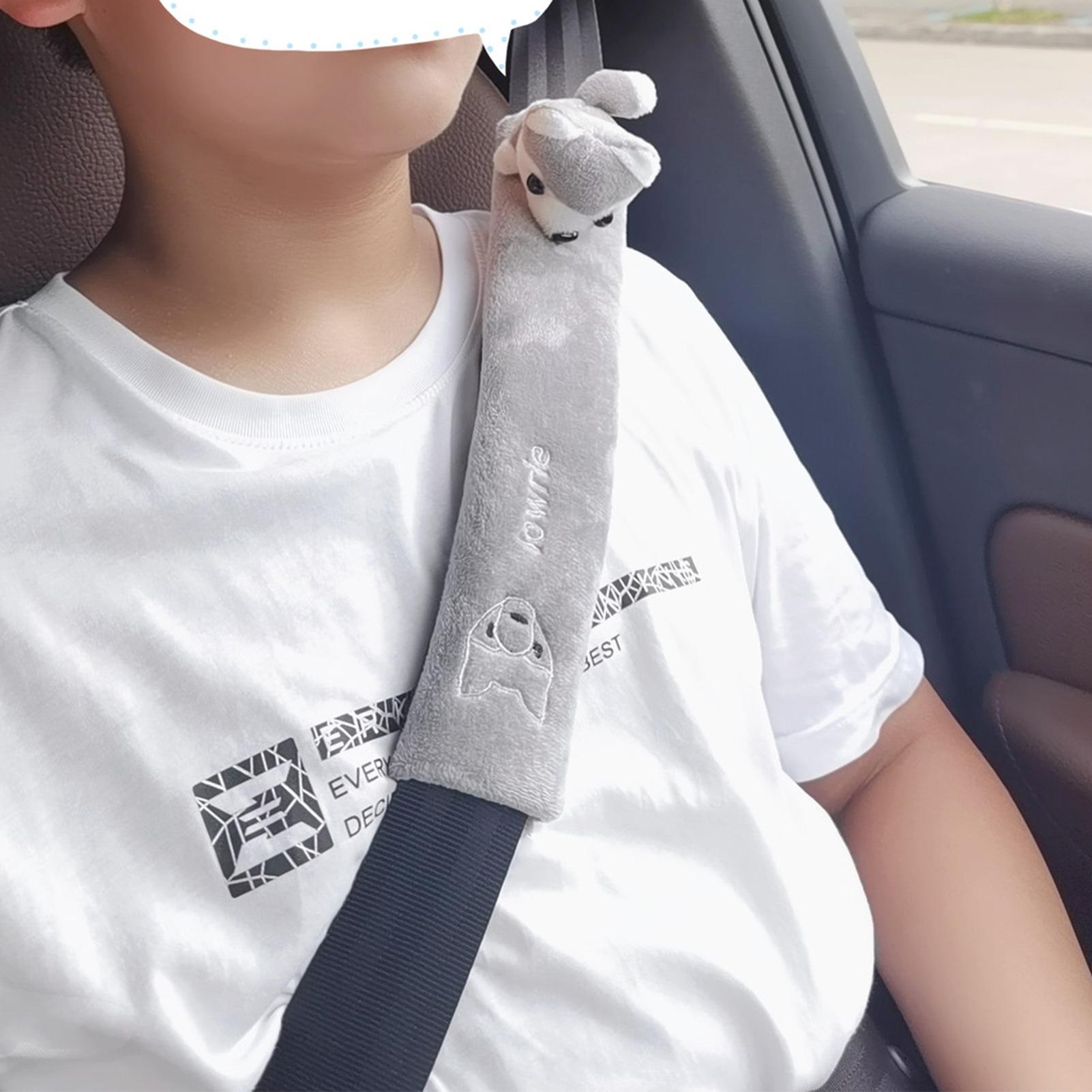 23cm Cute Cartoon Car Seat Belt Shoulder Pad Soft Plush Safety Belt Cushion Cover for AutoGray Cat
23cm Cute Cartoon Car Seat Belt Shoulder Pad Soft Plush Safety Belt Cushion Cover for AutoGray Cat