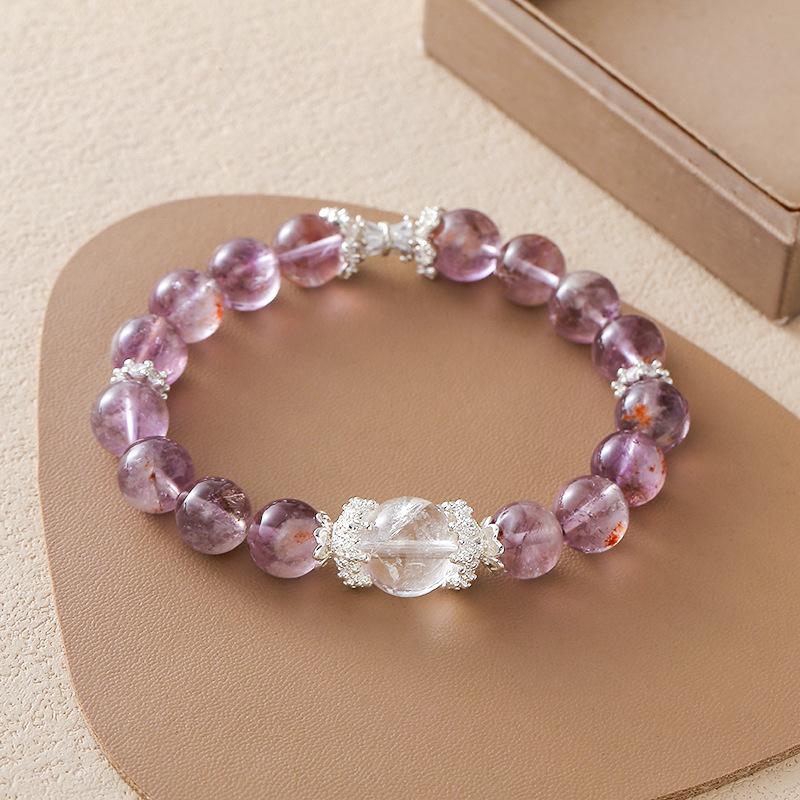 Exquisite amethyst bracelet Bangles Women Fashion Jewelry accessories Gift фіолетовий
Exquisite amethyst bracelet Bangles Women Fashion Jewelry accessories Gift фіолетовий