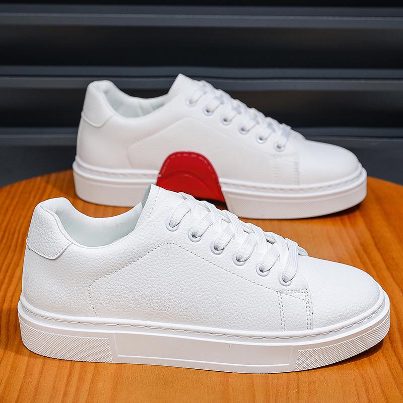 Модные мужские кроссовки Высококачественная кожа Повседневная обувь Роскошная деловая офисная обувь Трендовые кеды для скейтборда Hombre 39 белый
Модные мужские кроссовки Высококачественная кожа Повседневная обувь Роскошная деловая офисная обувь Трендовые кеды для скейтборда Hombre 39 белый